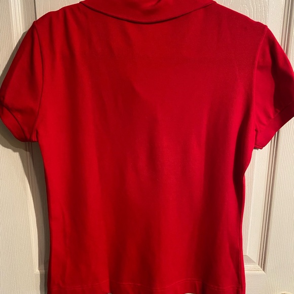 Lacoste Women's Red Polo Shirt - Picture 4 of 5